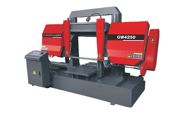 袁州GW4250双柱龙门卧式带锯床