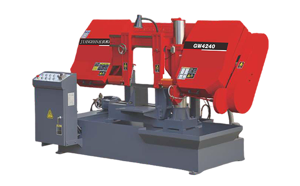 袁州GW4240双柱卧式带锯床